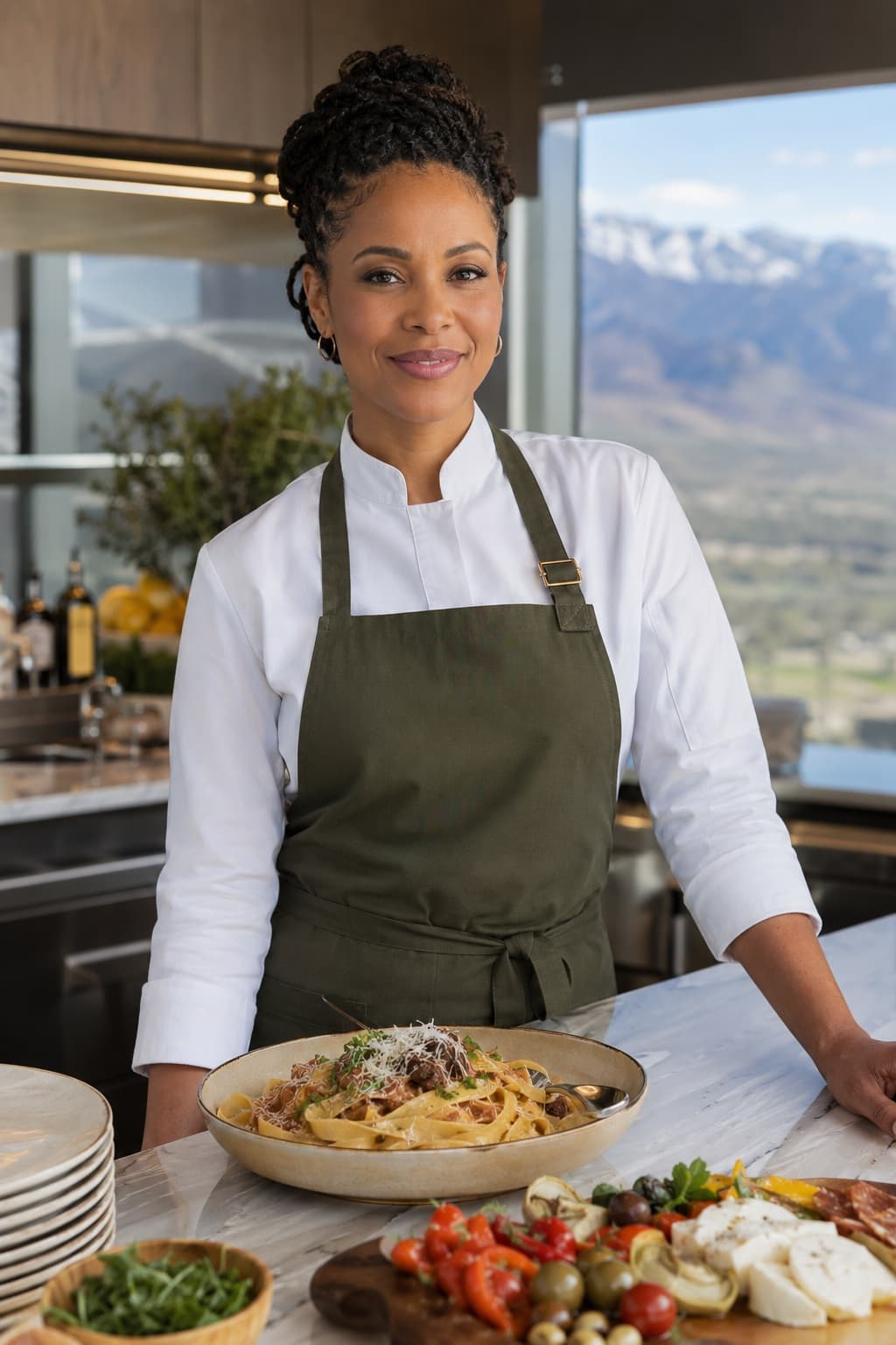 Chef Imani Hayes, private jet chef covering Casper-Natrona County International Airport