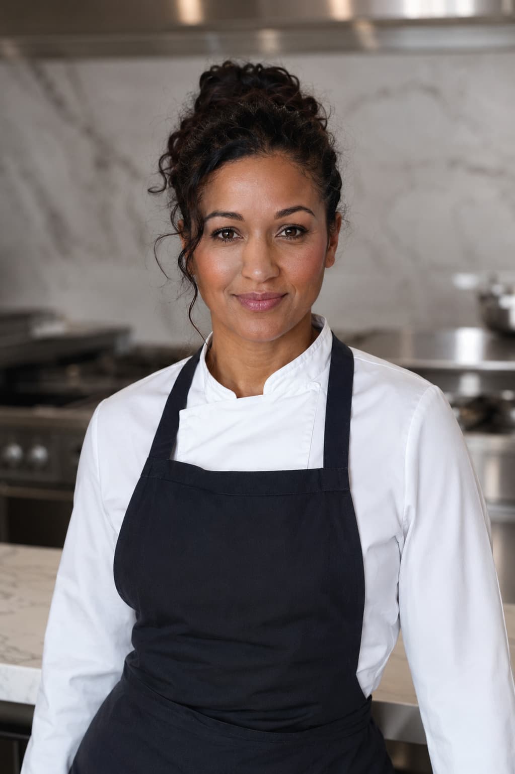 Aicha Bernard, private jet chef covering Christchurch International Airport