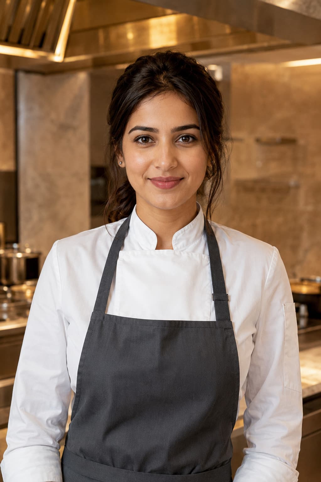 Aicha Dubois, private jet chef covering Vadodara International Airport