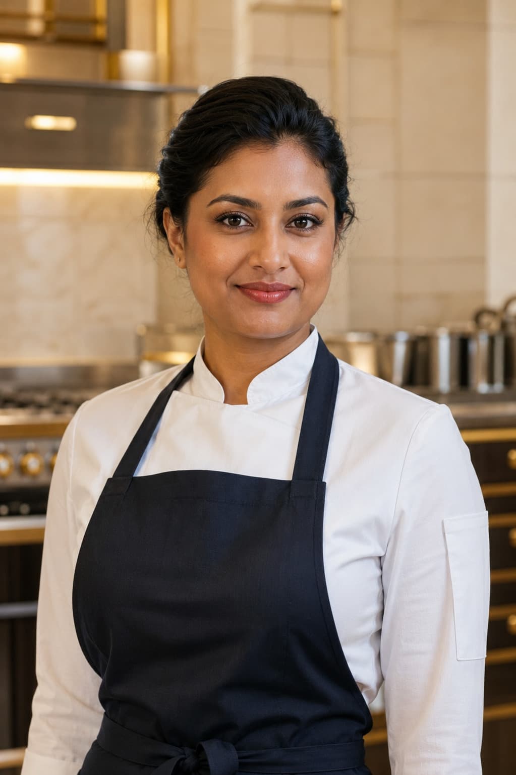 Aicha Patel, private jet chef covering Ras Tanajib Airport