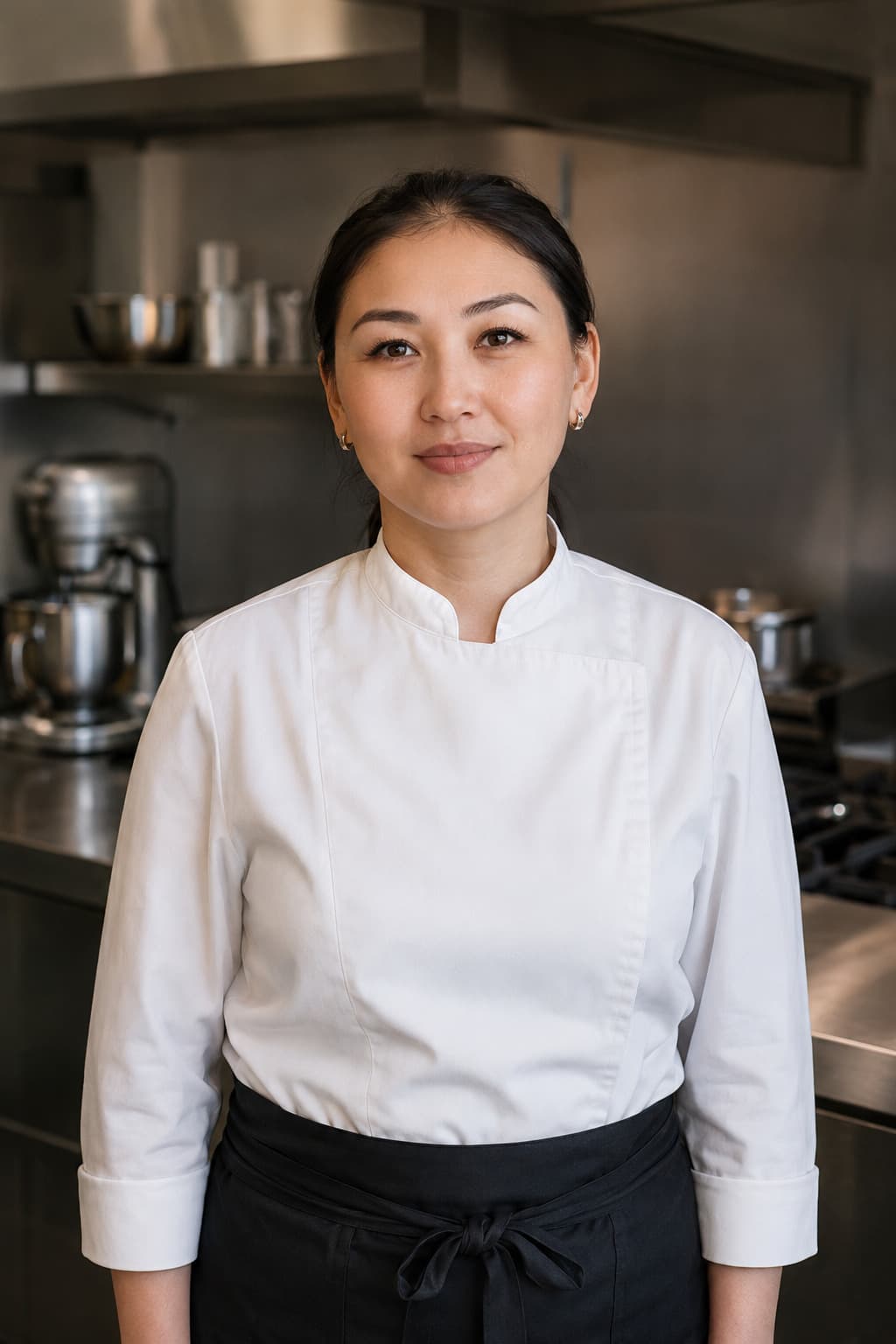 Aizada Tursunov, private jet chef covering Semei International Airport