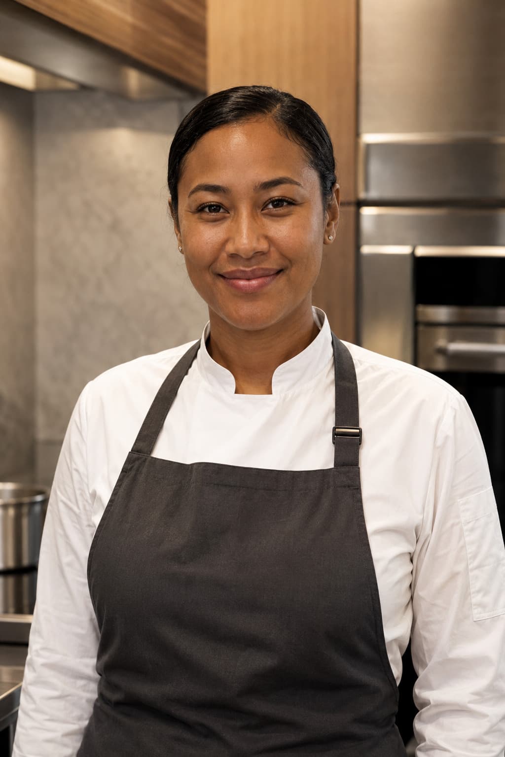 Amara Bernard, private jet chef covering Yap International Airport
