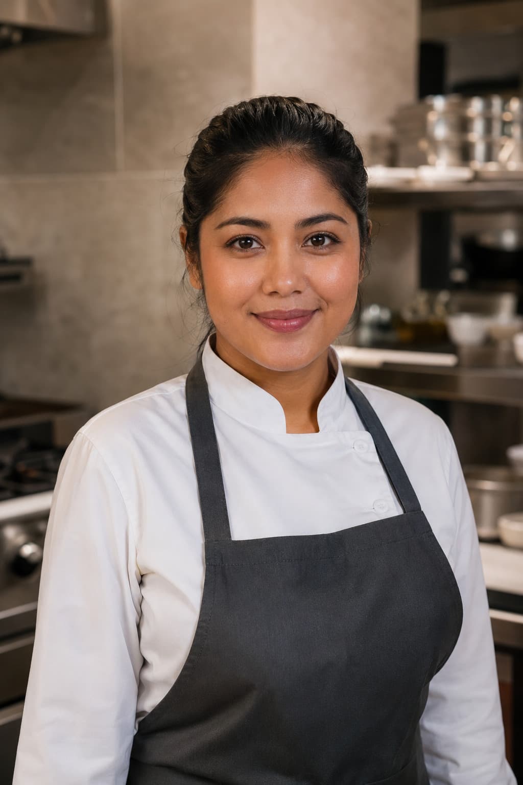 Amara Patel, private jet chef covering Jolo Airport