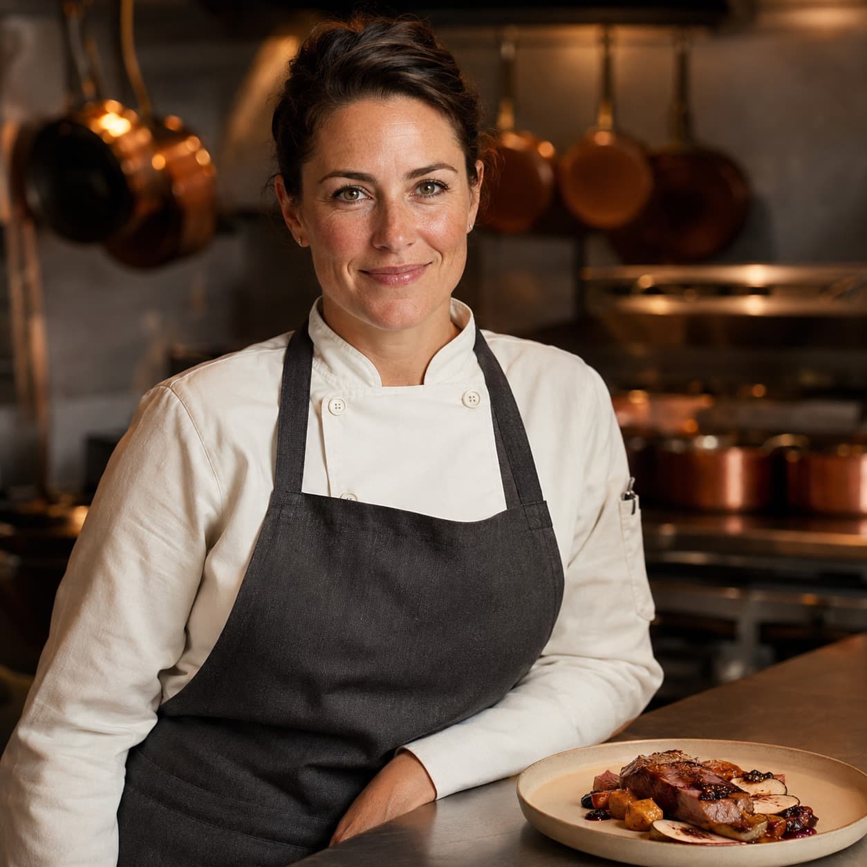 Olivia Carter, private jet chef covering Purdue University Airport