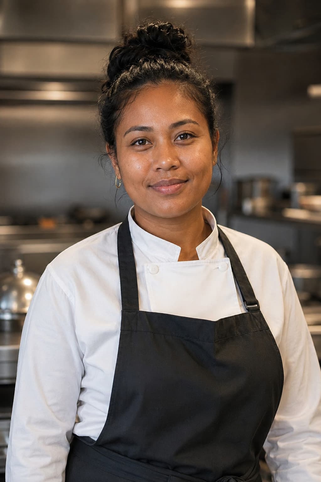 Anais Delorme, private jet chef covering Roman Tmetuchl International Airport