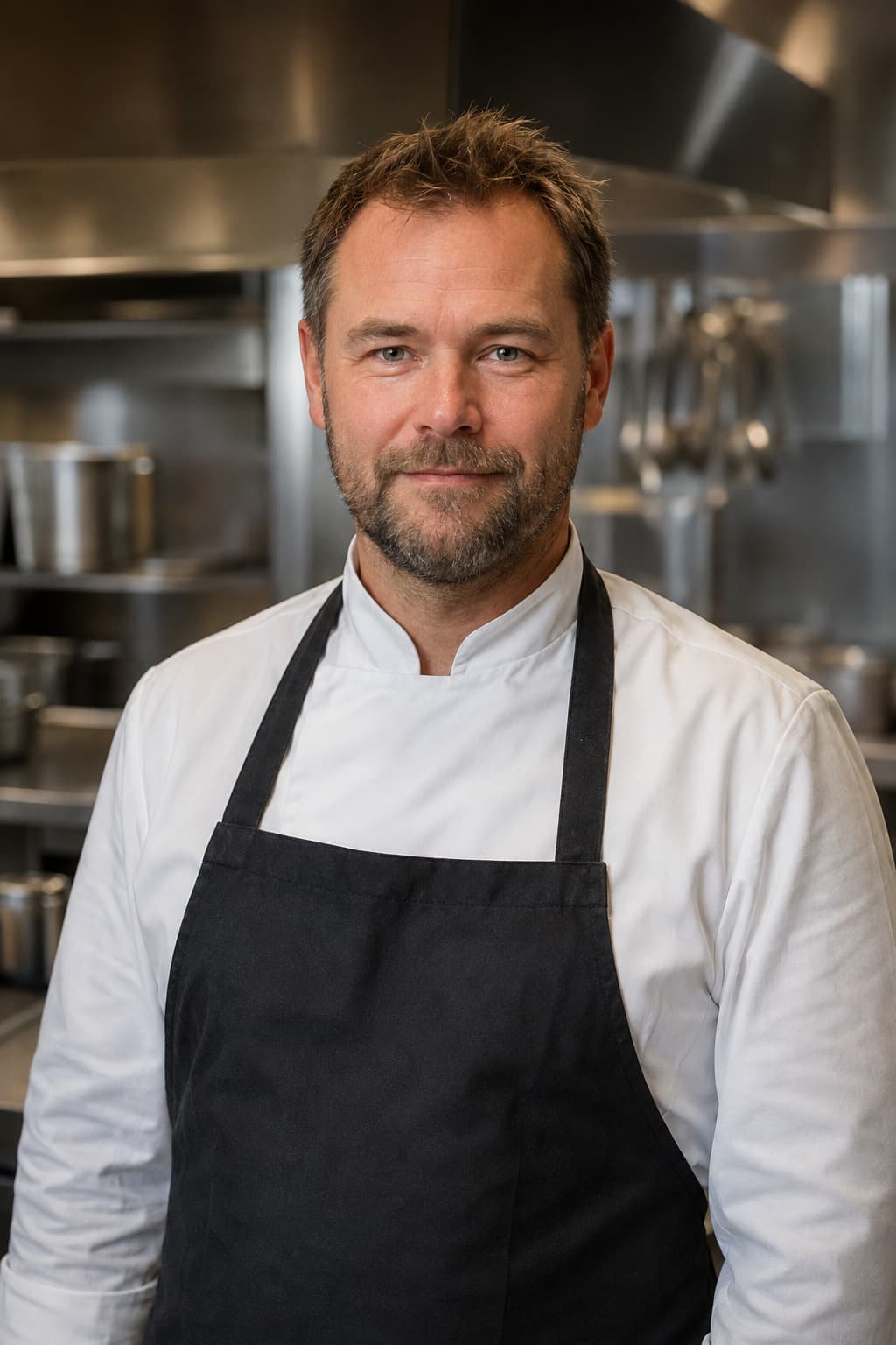 Anders Johansson, private jet chef covering Leknes Airport