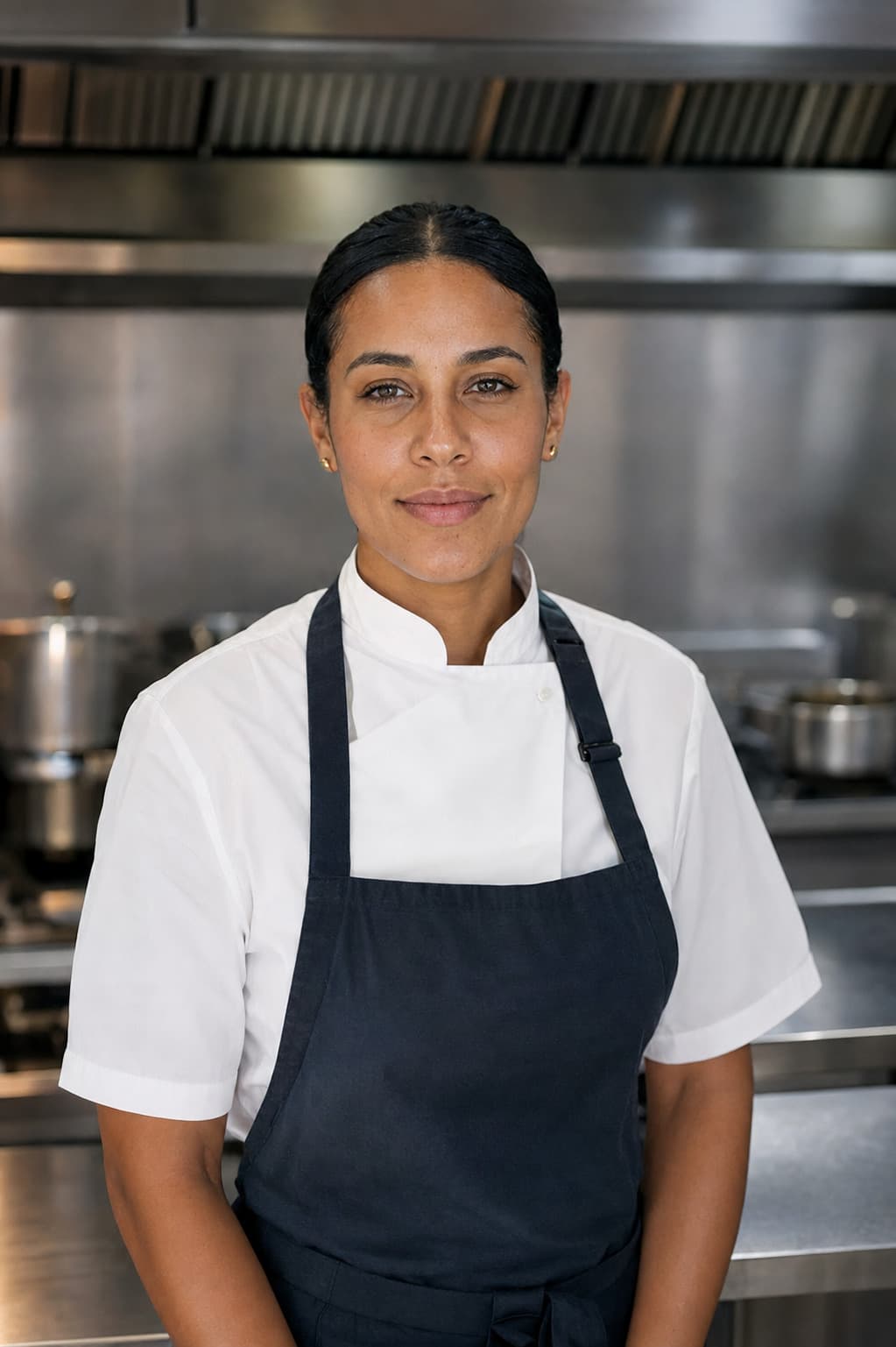 Anouk Laurent, private jet chef covering North Caicos Airport