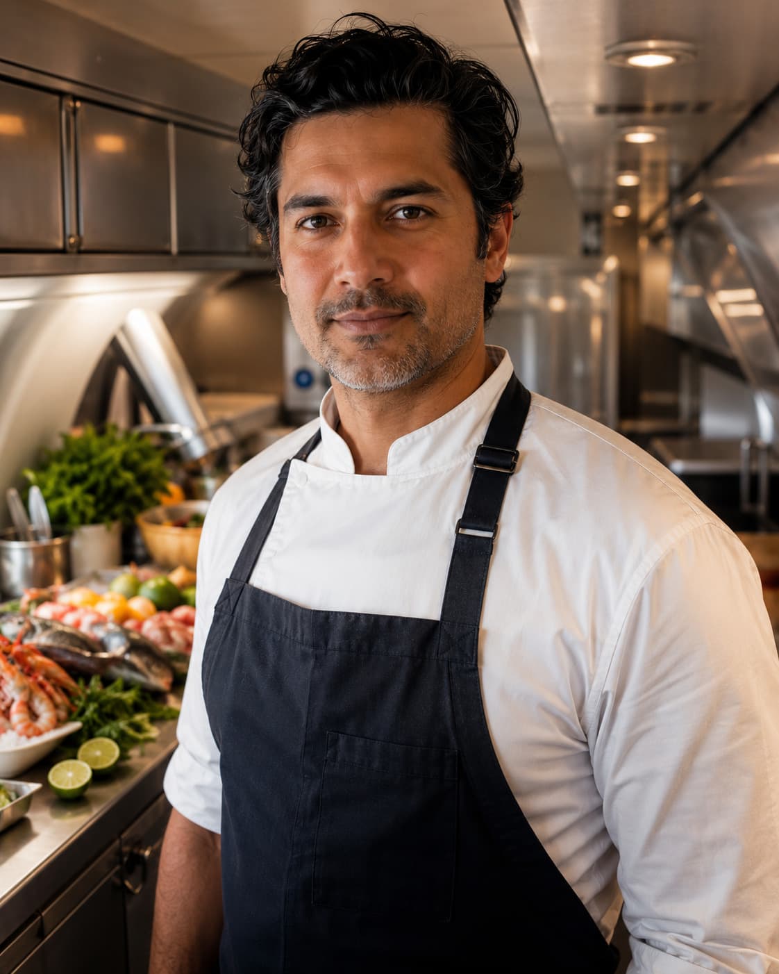 Arjun Rossi, private jet chef covering General Heriberto Jara International Airport