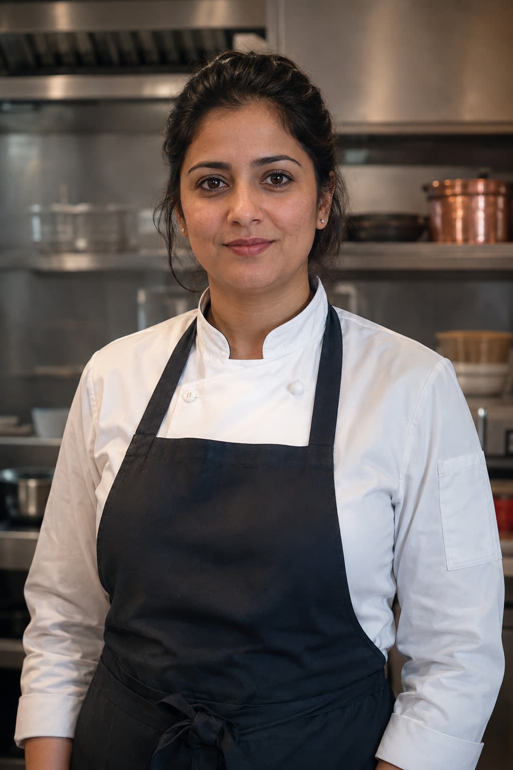 Asha Patel, private jet chef covering Sheikh ul Alam International Airport