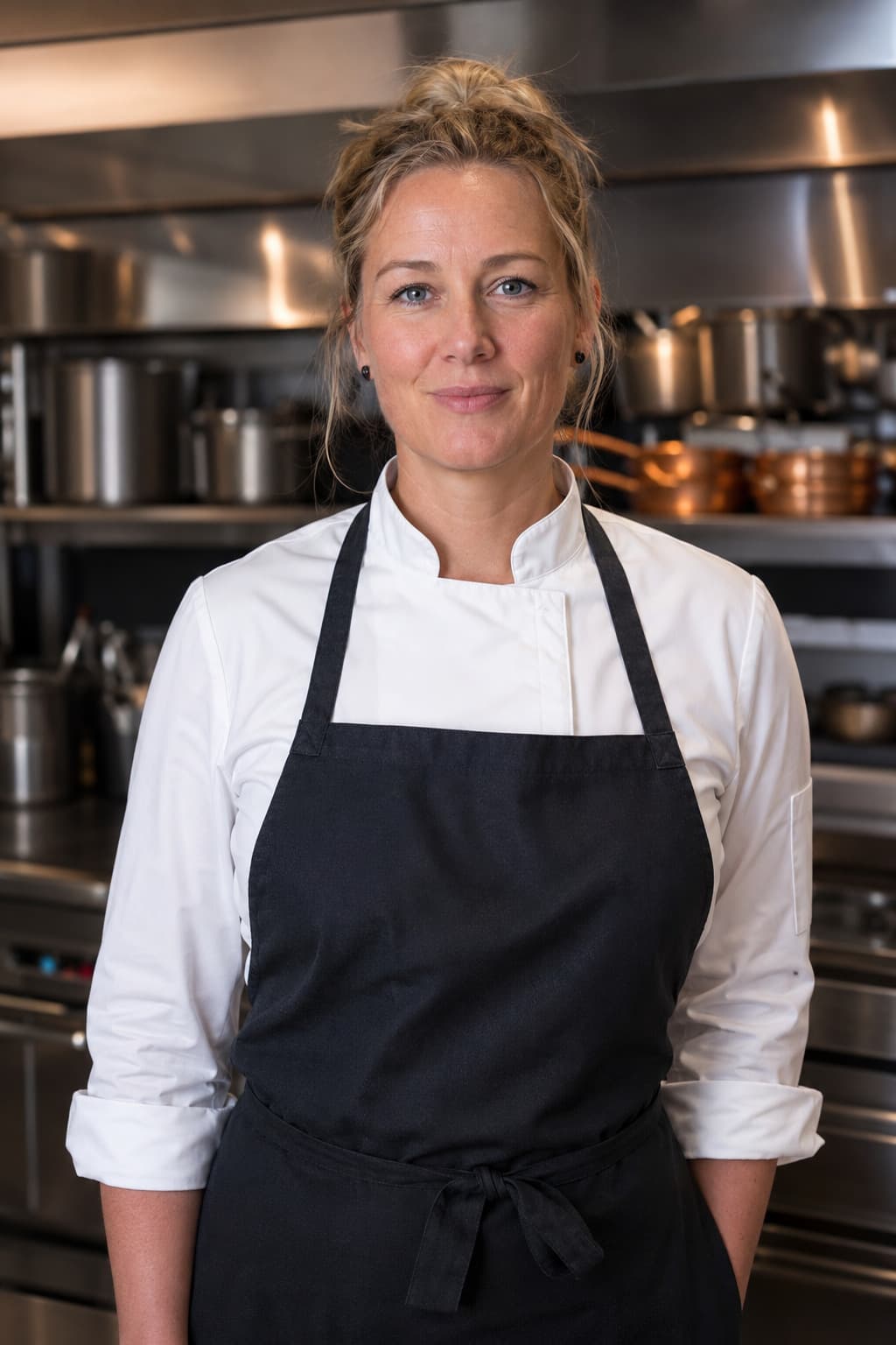 Astrid Andersen, private jet chef covering Ivalo Airport