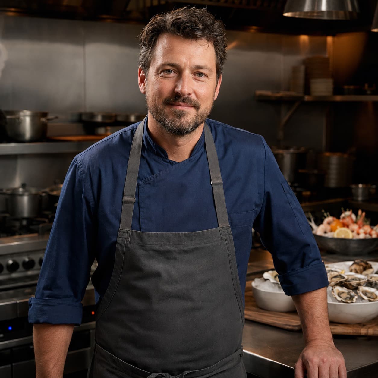 Oliver Brooks, private jet chef covering Mc Entire Joint National Guard Base