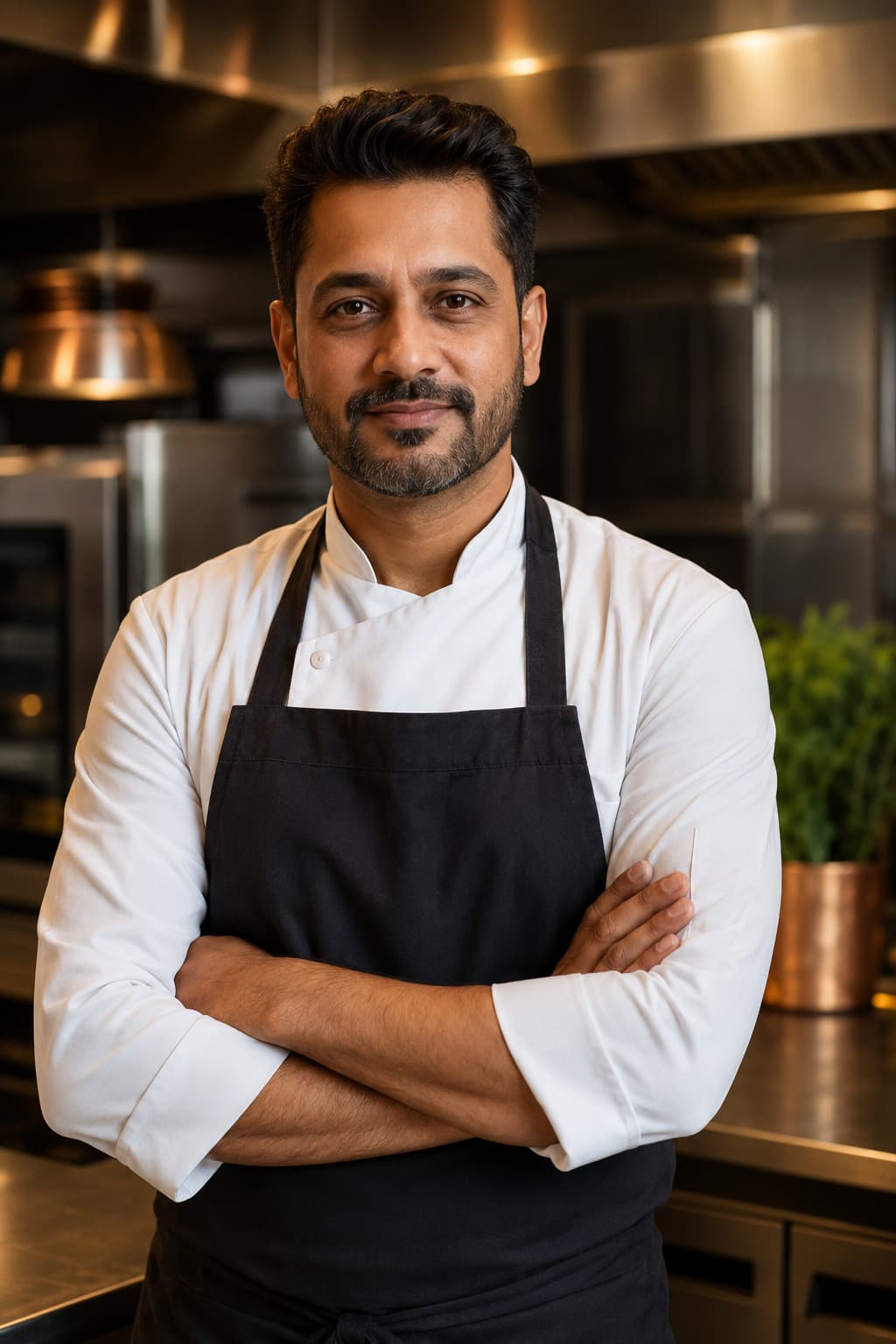 Diego Patel, private jet chef covering King Khalid Air Base
