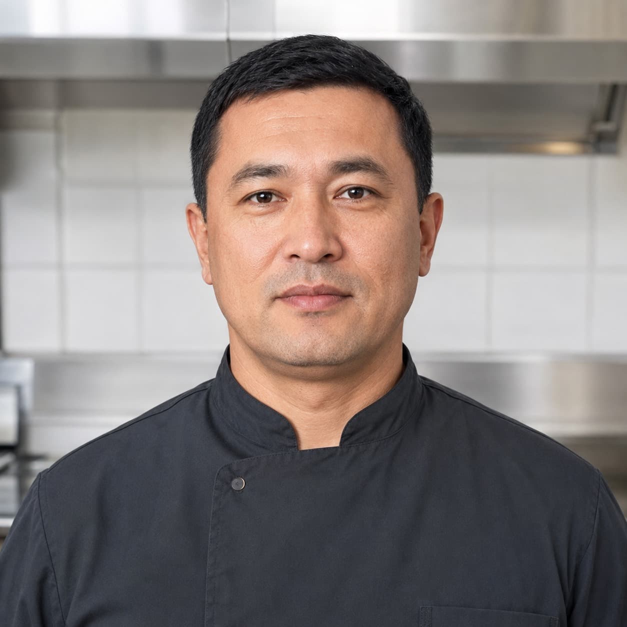 Dilshod Karimov, private jet chef covering Dushanbe International Airport