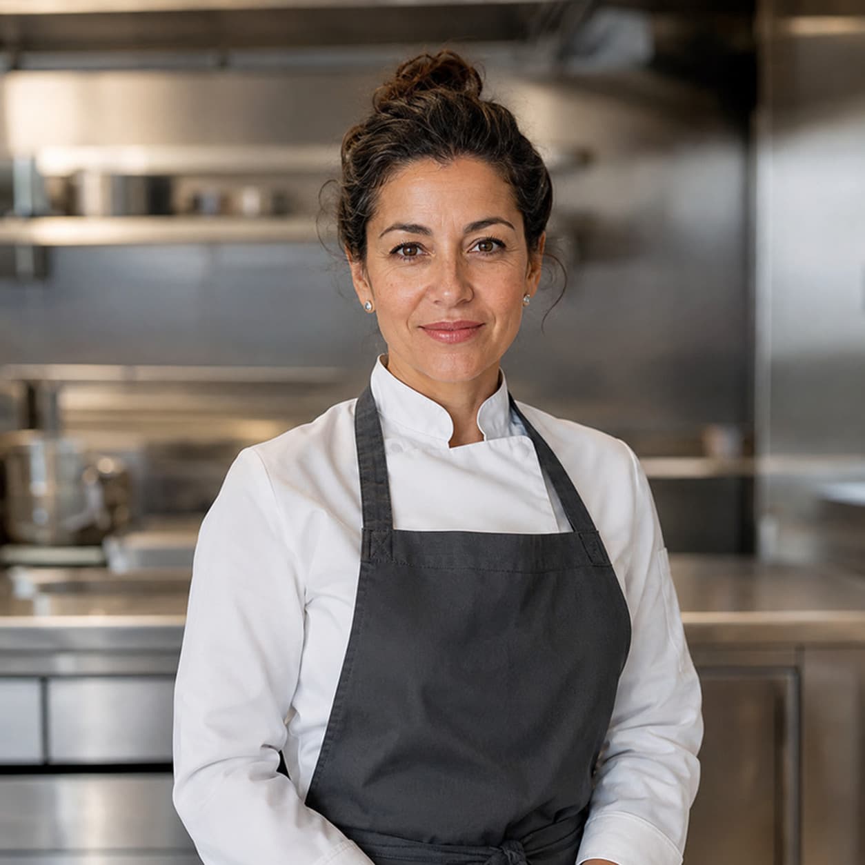 Elena Rossi, private jet chef covering Melilla Airport