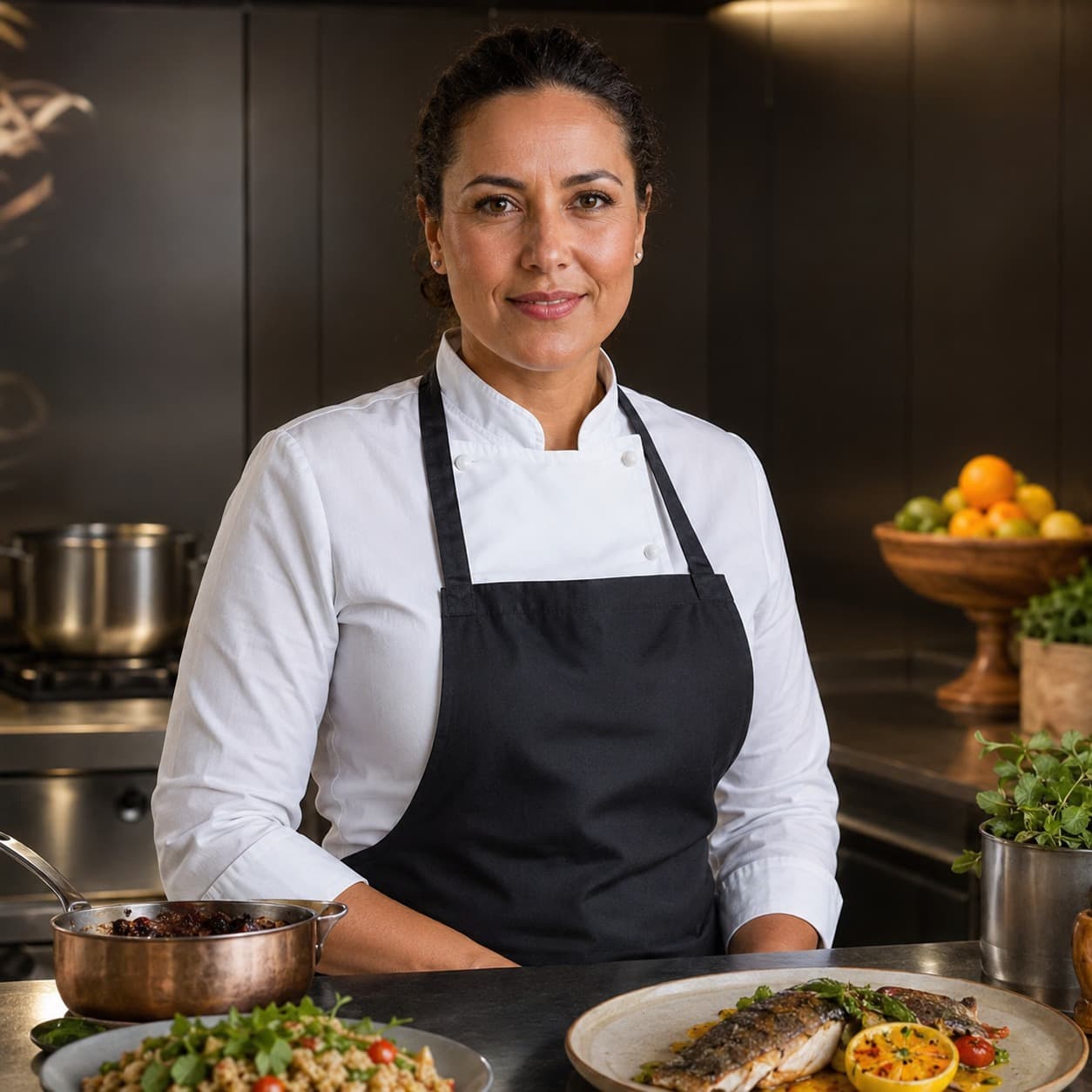 Elodie Costa, private jet chef covering Mwanza International Airport