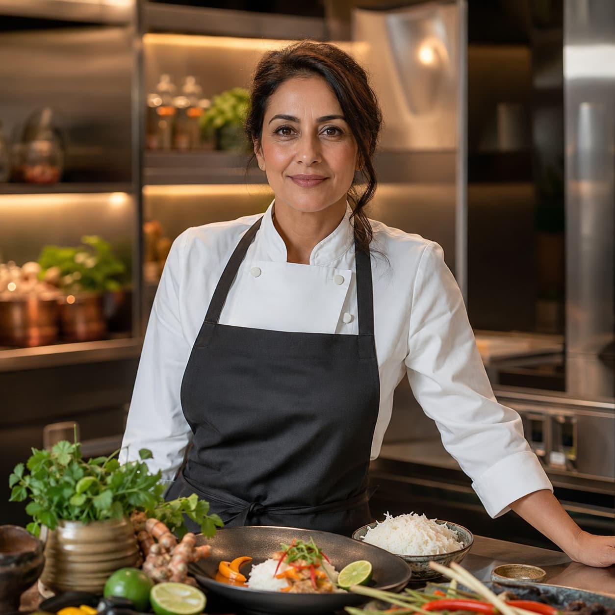 Elodie Patel, private jet chef covering Buri Ram Airport