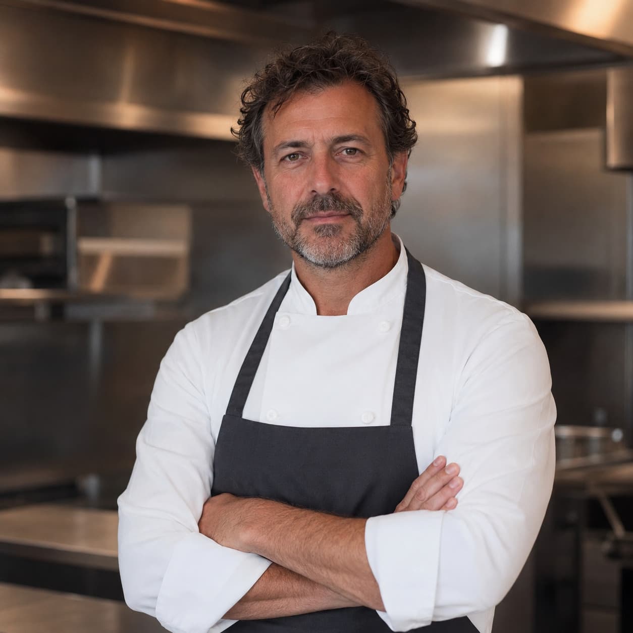 Enzo Rossi, private jet chef covering (*)Kasteli Hellenic Air Force Base