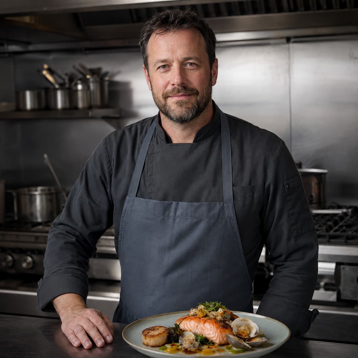 Paolo Costa, private jet chef covering Salerno Costa d'Amalfi Airport