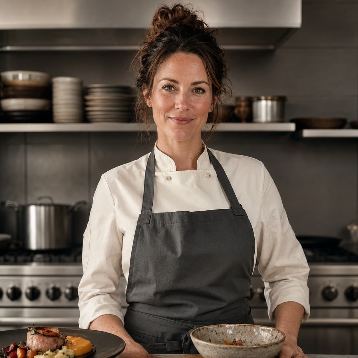 Lena Schmidt, private jet chef covering Gdańsk Lech Wałęsa Airport