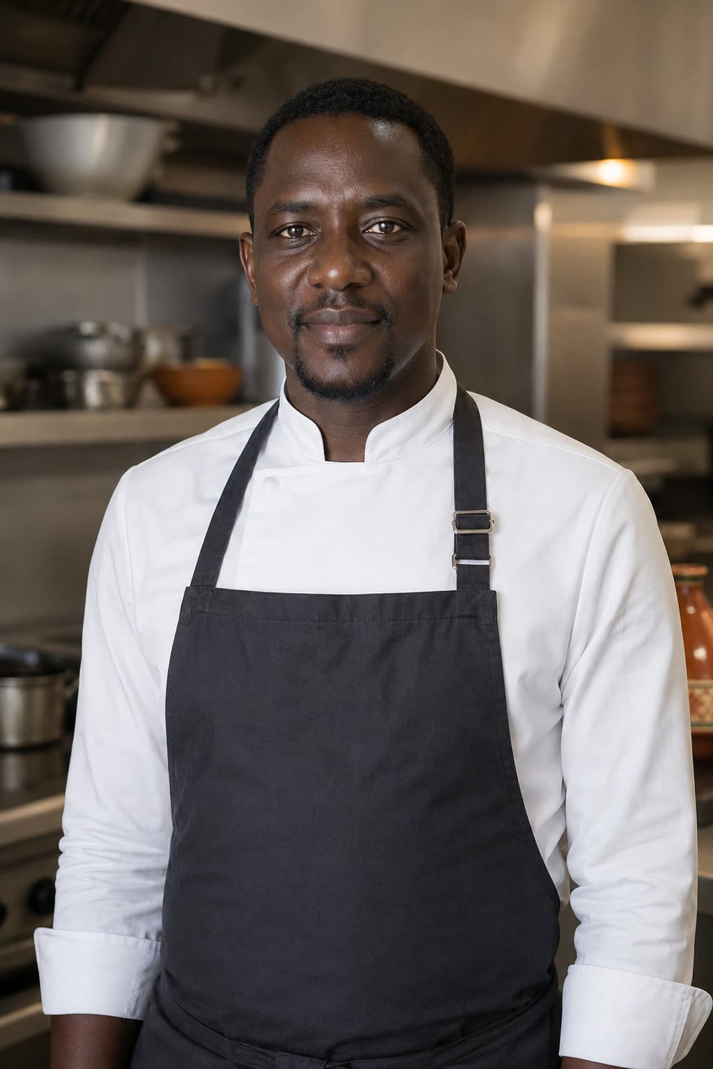 Idris Costa, private jet chef covering Tombouktou Airport