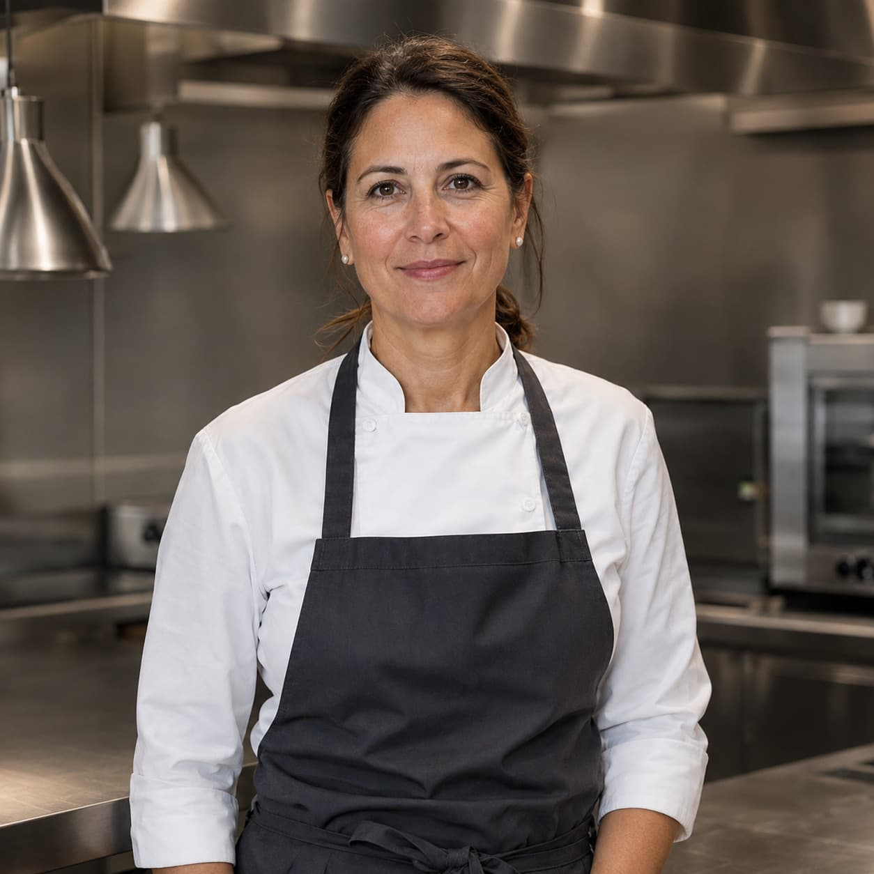 Ines Rossi, private jet chef covering Menorca Airport