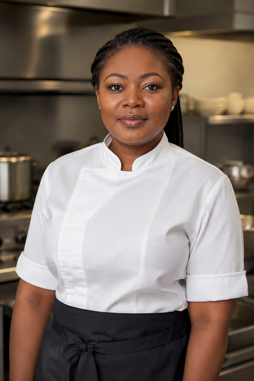 Ingrid Costa, private jet chef covering Akanu Ibiam International Airport