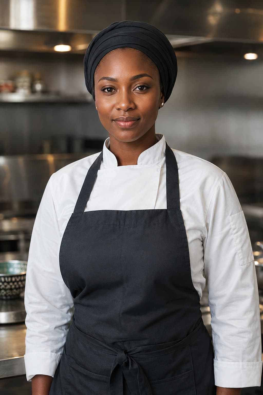 Lea Costa, private jet chef covering Umaru Musa Yar'adua Airport