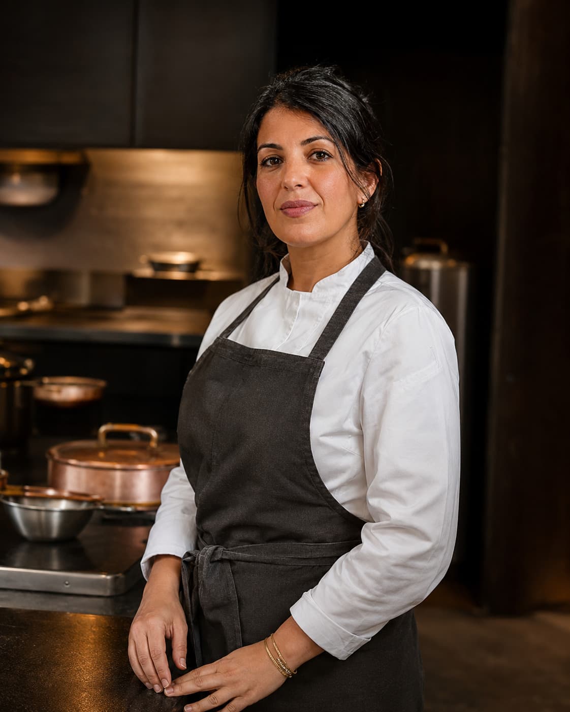 Lea Haddad, private jet chef covering Zarzaitine - In Aménas Airport