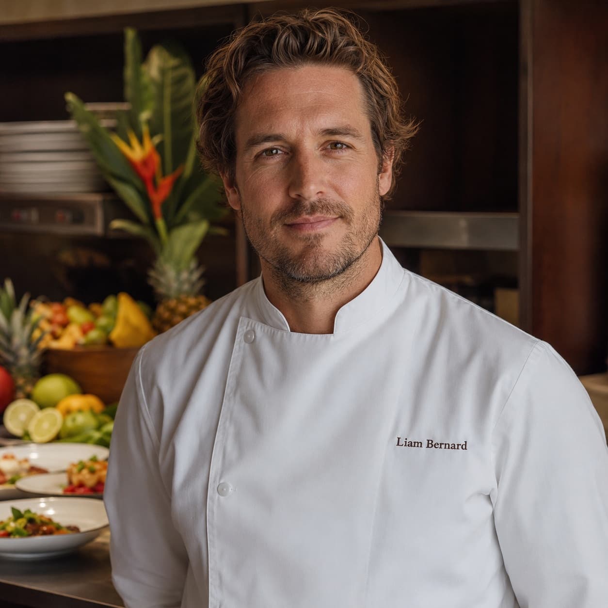 Liam Bernard, private jet chef covering Hihifo Airport
