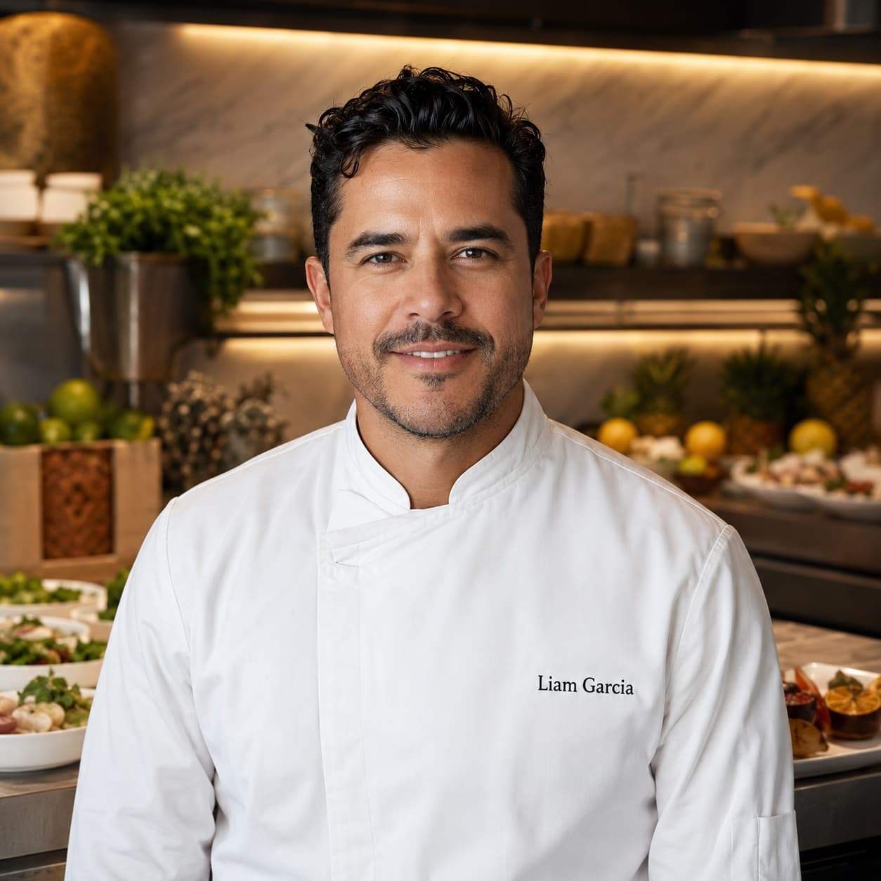 Liam Garcia, private jet chef covering José Tadeo Monagas International Airport