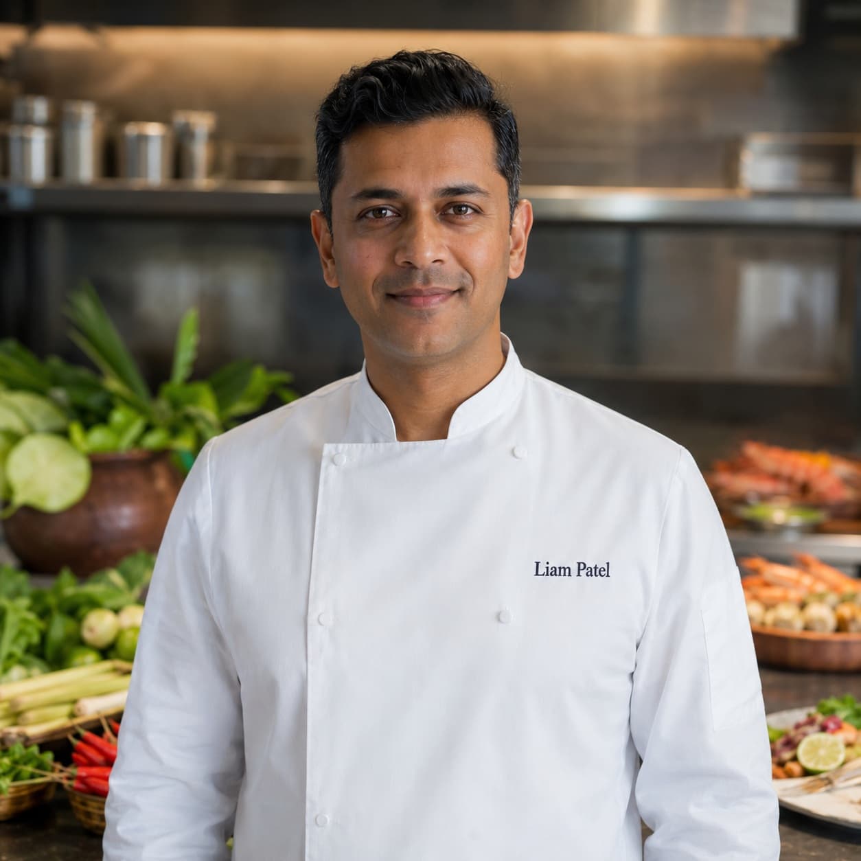 Liam Patel, private jet chef covering Phuket International Airport