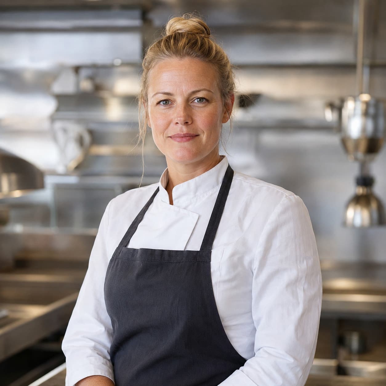 Liv Andersen, private jet chef covering Lennart Meri Tallinn Airport
