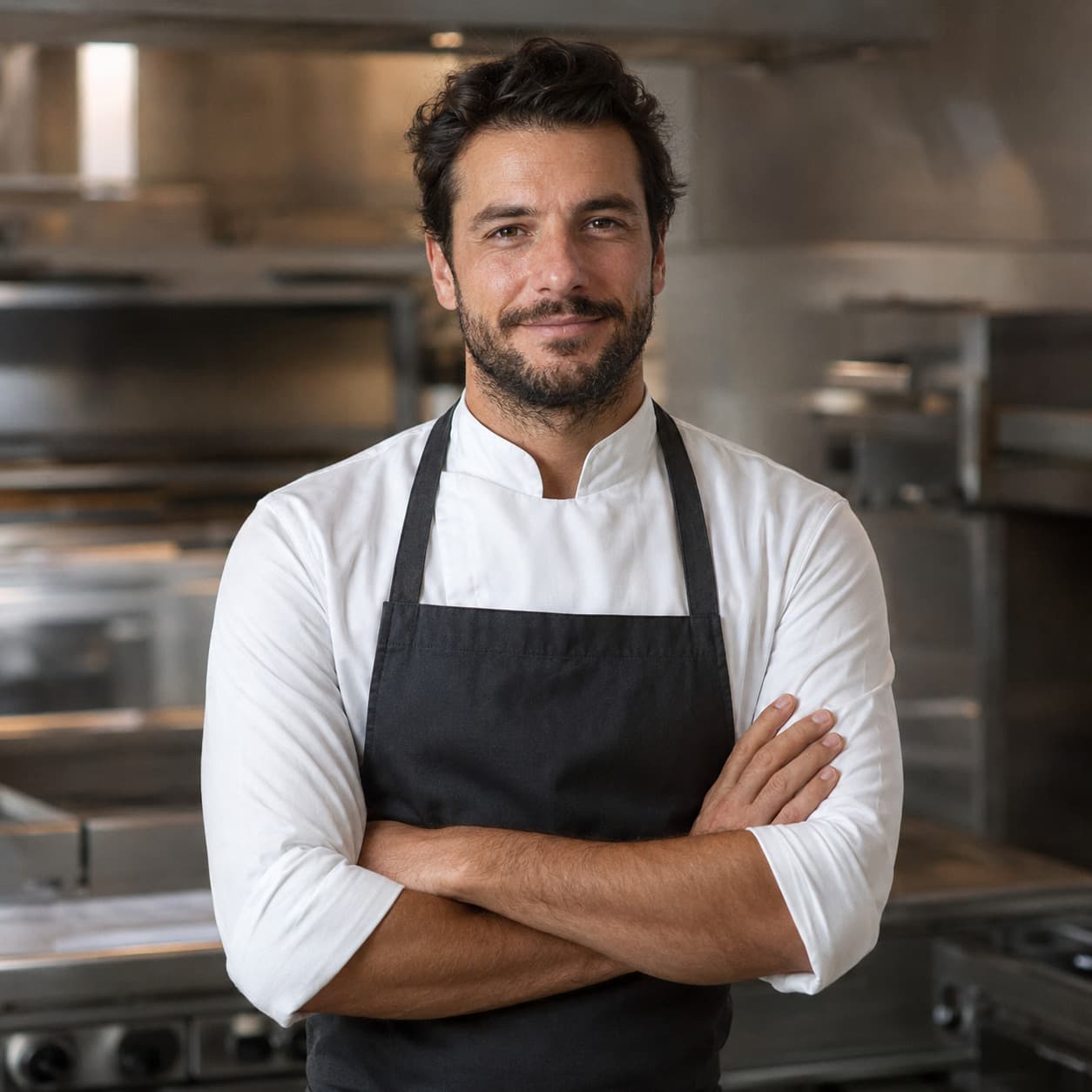 Luca Rossi, private jet chef covering Samos Airport
