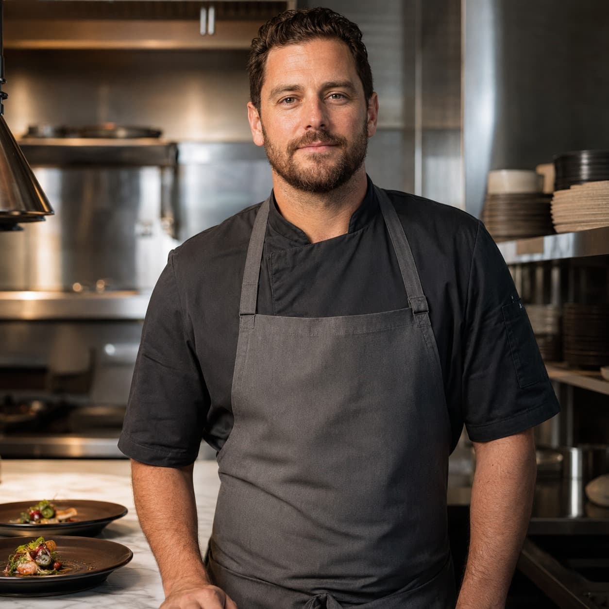 Omar Haddad, private jet chef covering Adıyaman Airport