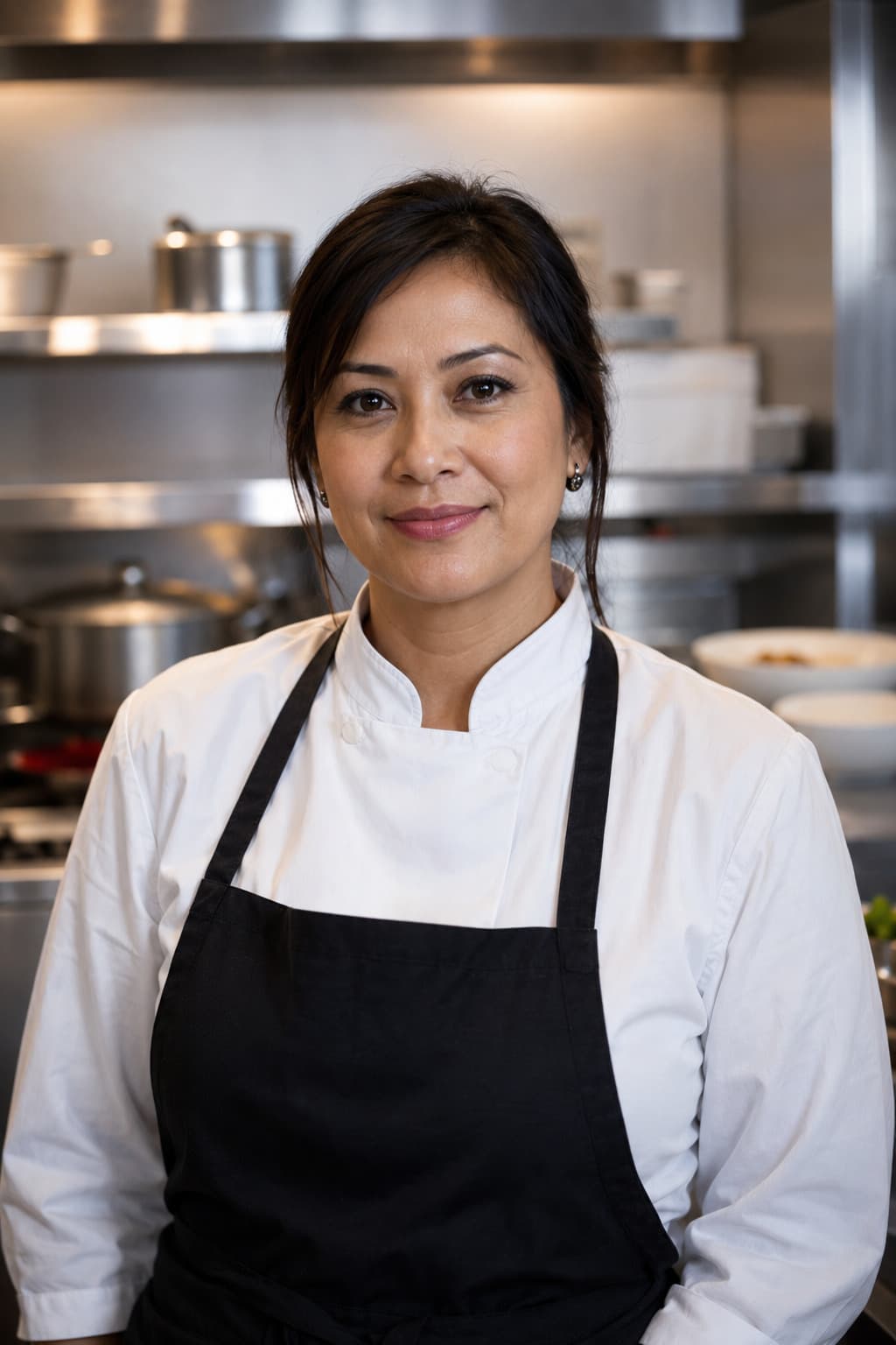 Lucia Patel, private jet chef covering Mukah Airport