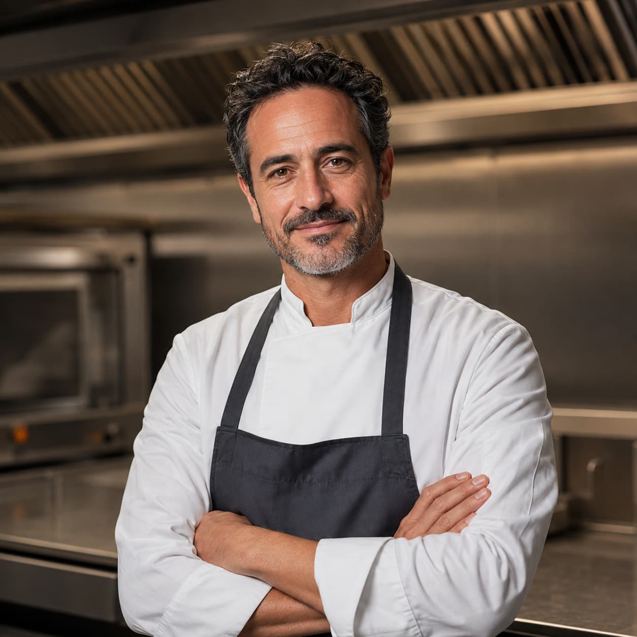 Marco Costa, private jet chef covering Teruel Airport