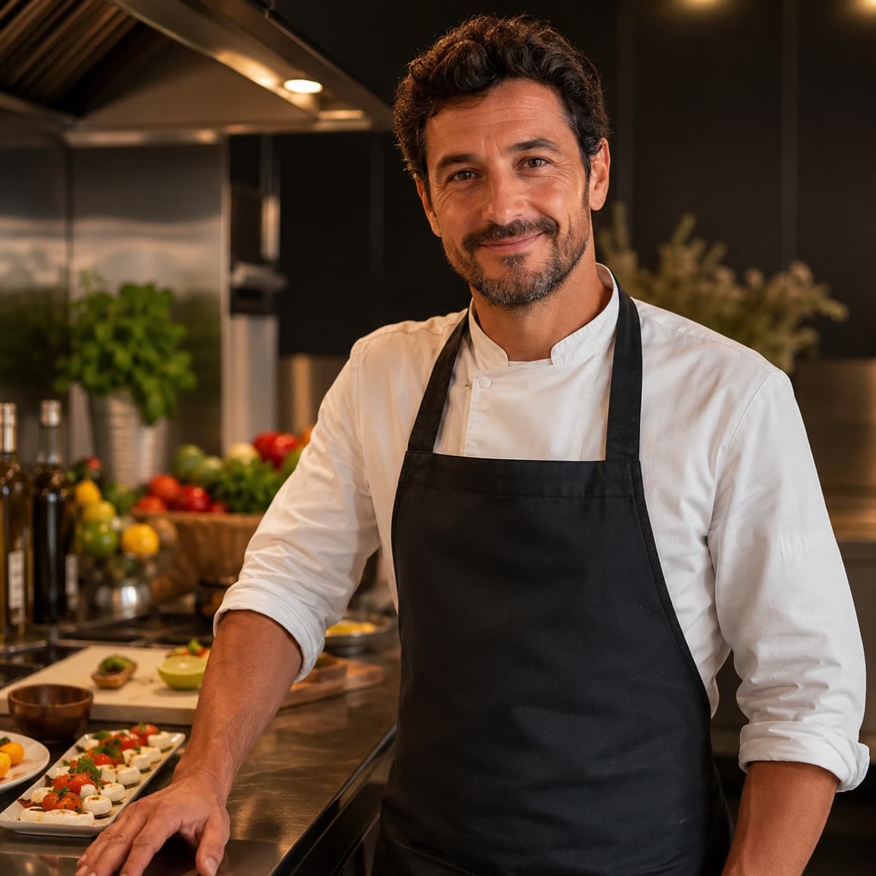 Marco Rossi, private jet chef covering Ponciano Arriaga International Airport
