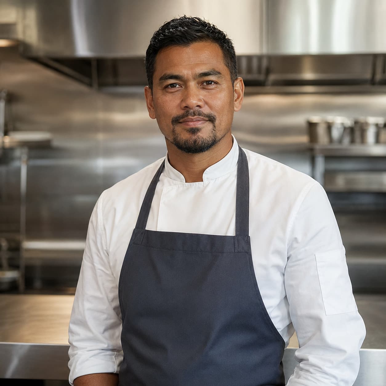 Marcus Ledger, private jet chef covering Kosrae International Airport
