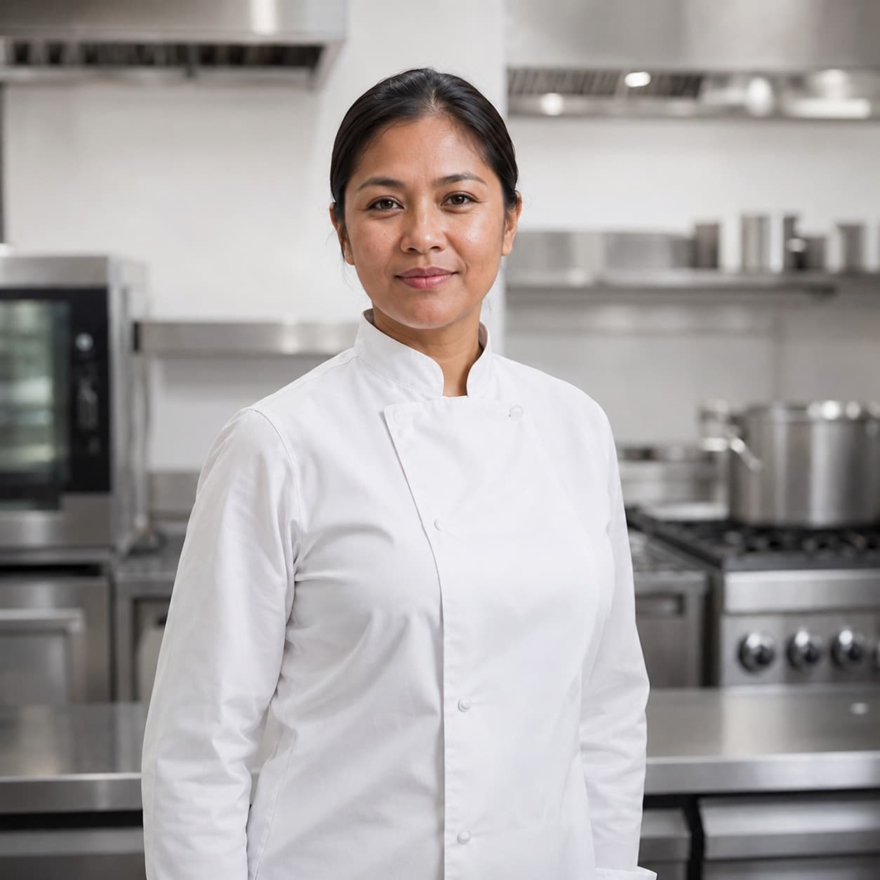 Irina Morozov, private jet chef covering Alexei Leonov Kemerovo International Airport