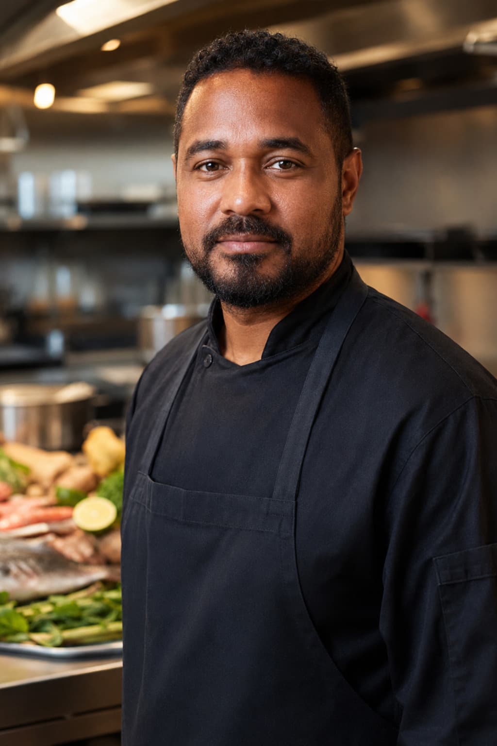 Mateo Bernard, private jet chef covering Daru Airport