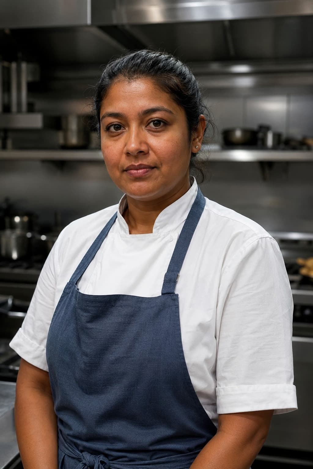 Maya Patel, private jet chef covering Bario Airport