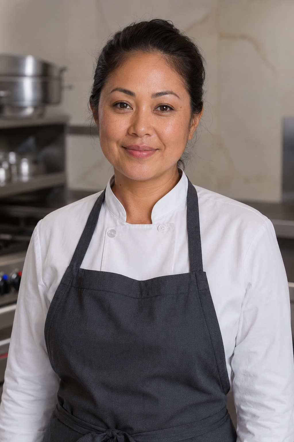 Mei Bernard, private jet chef covering Rota International Airport