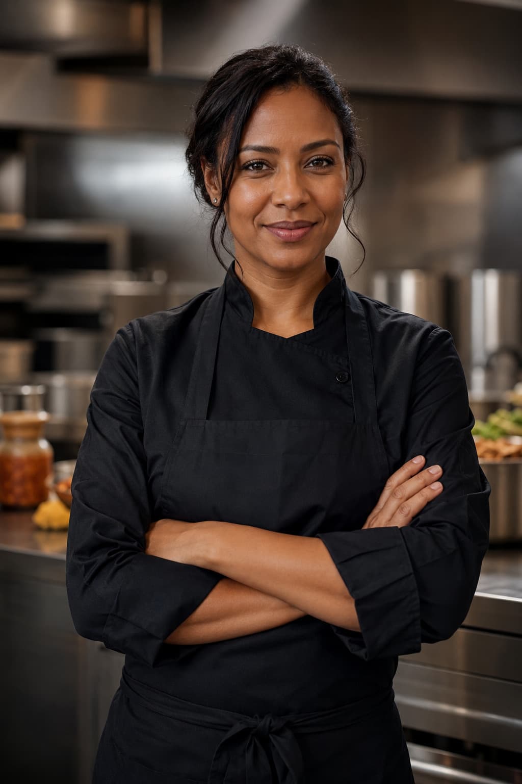Mei Costa, private jet chef covering Nyala Airport