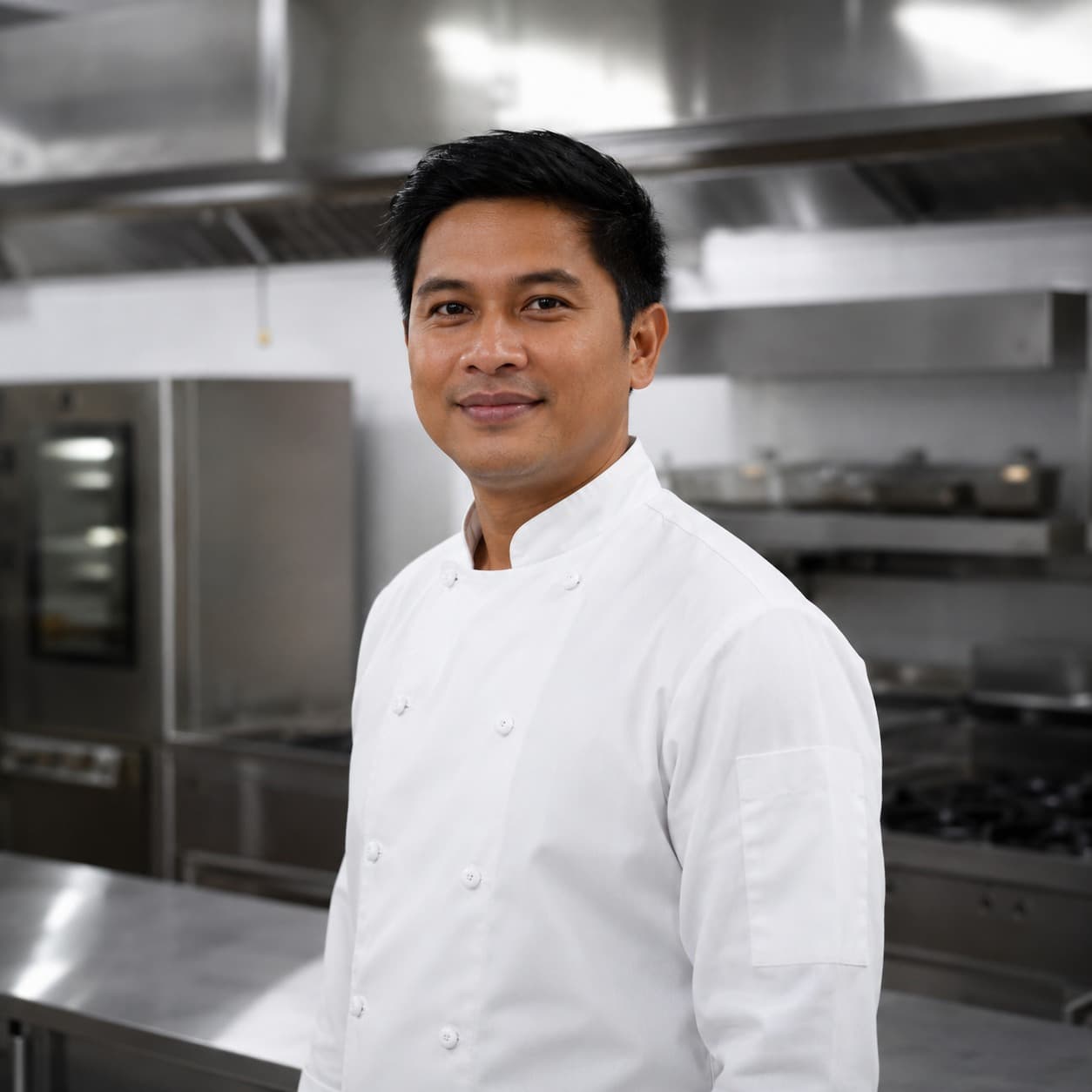Marco Romano, private jet chef covering Cristiano Ronaldo International Airport
