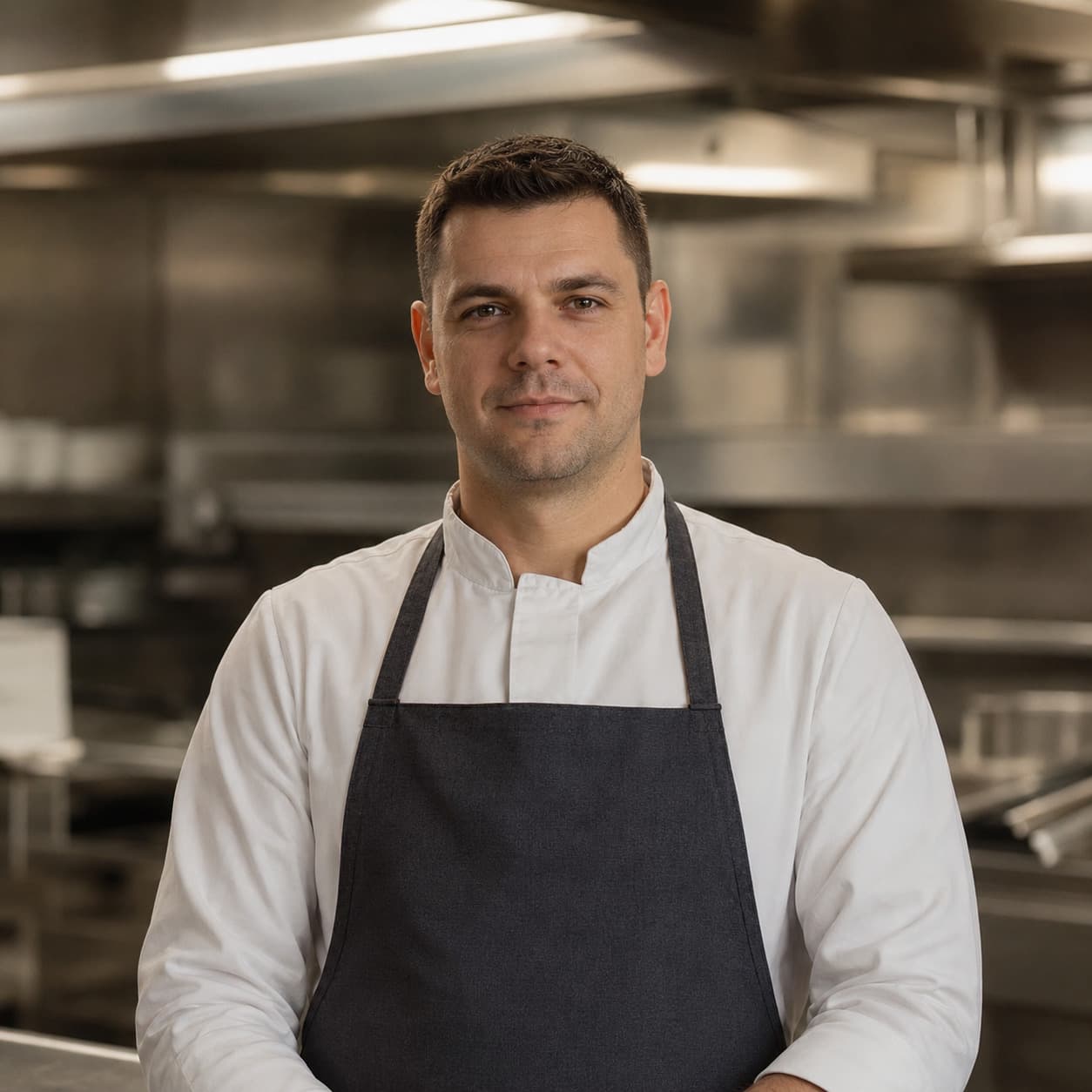 Mikhail Volkov, private jet chef covering Donskoye Airport
