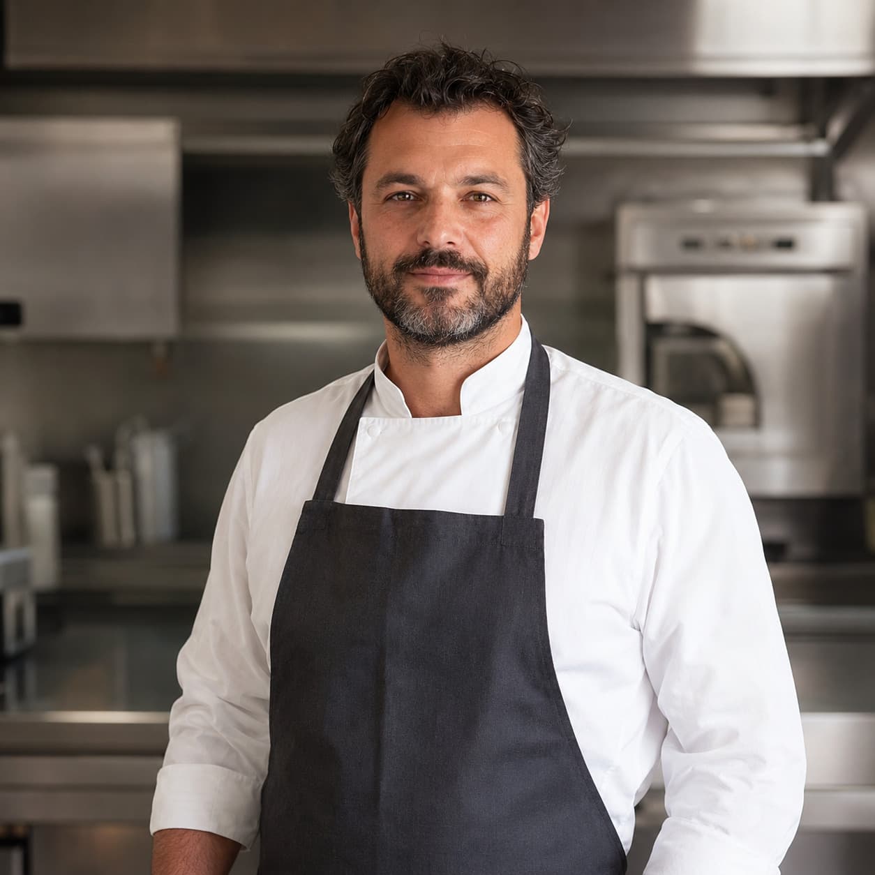 Nikos Rossi, private jet chef covering Abruzzo Airport