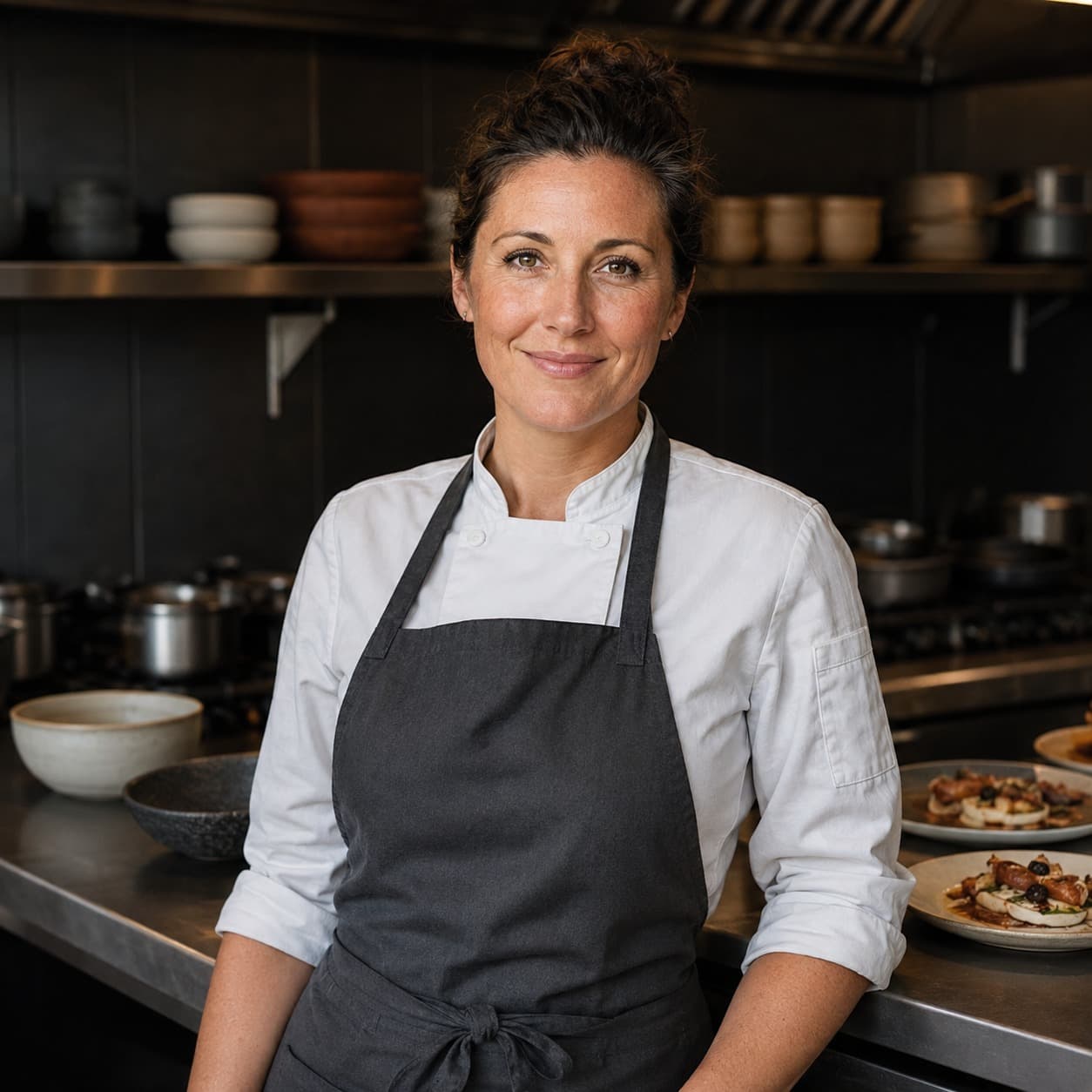 Olivia Bennett, private jet chef covering Cherry Point MCAS / Cunningham Field/