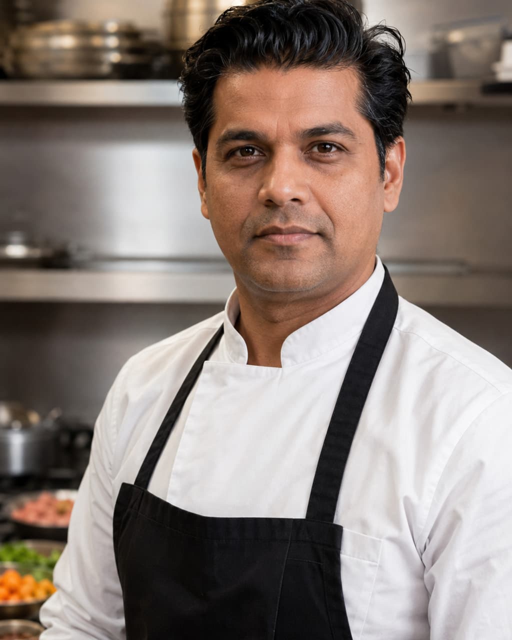 Omar Laurent, private jet chef covering Chhatrapati Shivaji Maharaj International Airport