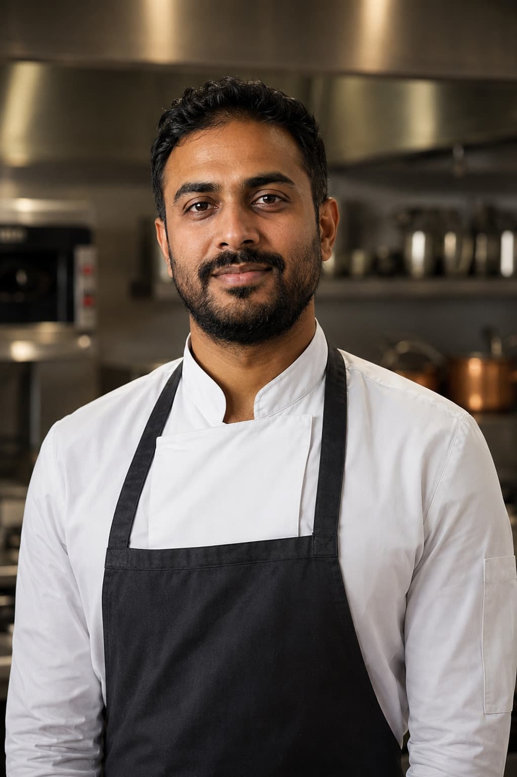 Pablo Patel, private jet chef covering Muscat International Airport