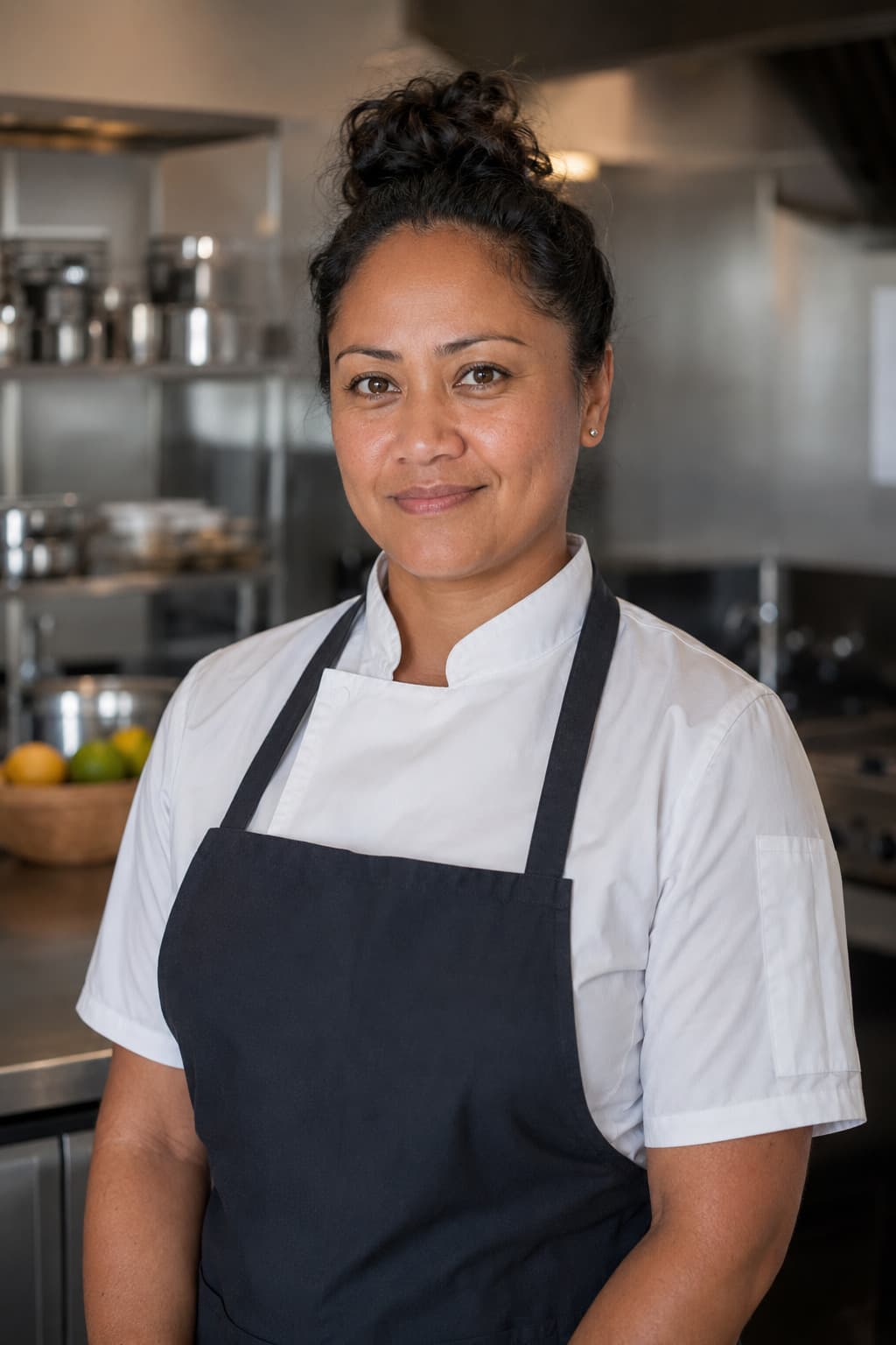 Priya Bernard, private jet chef covering Rarotonga International Airport